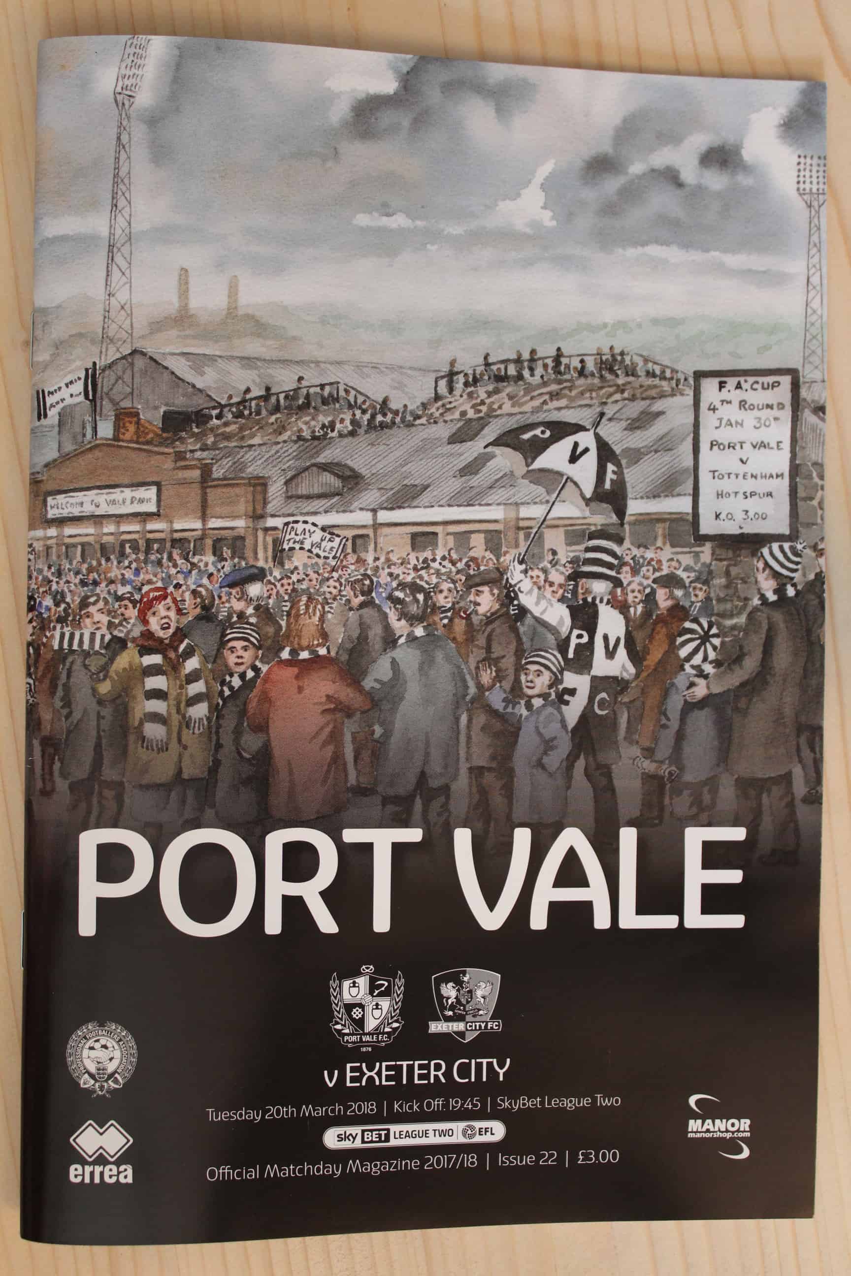 Port Vale FC v Exeter City FC